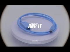 মাল্টিমেড প্লাস MS18683 SpO2 অ্যাডাপ্টার ক্যাবলের জন্য ড্রাগার MS18683 SpO2 মধ্যবর্তী ক্যাবল