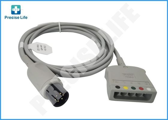 Drager 2606496 ইসিজি ট্রাঙ্ক ক্যাবল ভিস্টা-120 মনিটরের জন্য 5-লিড আইইসি/এইচএইচ রঙ কোড